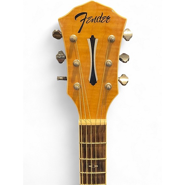 Used Fender fa235e Natural Acoustic Electric Guitar