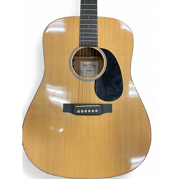 Used Martin DRSGT Natural Acoustic Electric Guitar