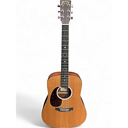 Used Martin DJRE Natural Acoustic Electric Guitar