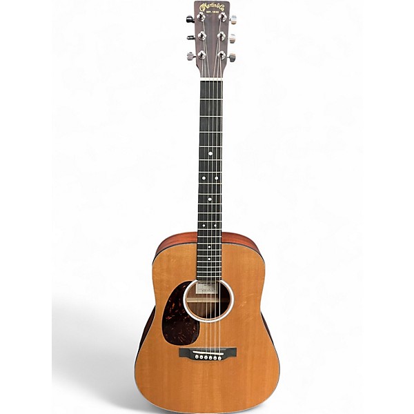 Used Martin DJRE Natural Acoustic Electric Guitar