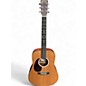 Used Martin DJRE Natural Acoustic Electric Guitar thumbnail