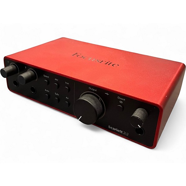 Used Focusrite Scarlett 2i2 GEN4 Audio Interface