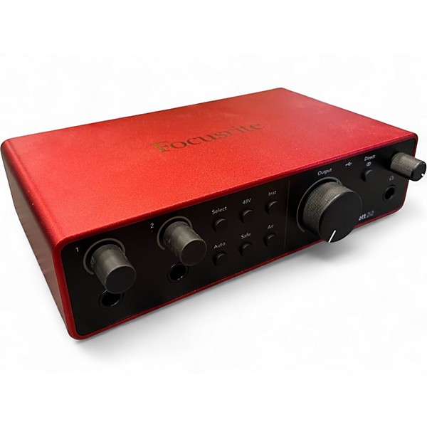 Used Focusrite Scarlett 2i2 GEN4 Audio Interface