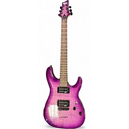 Used Schecter Guitar Research C-6 ELITE SKYBURST Solid Body Electric Guitar