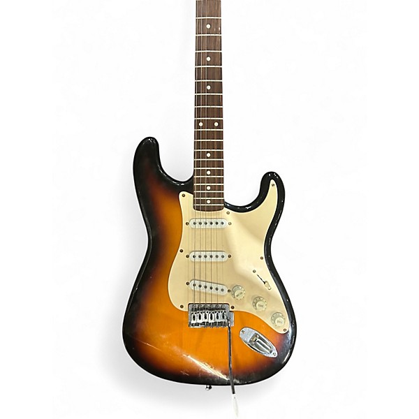 Used Squier Bullet Stratocaster 2 Color Sunburst Solid Body Electric Guitar