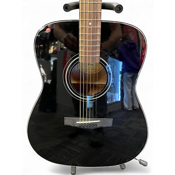 Used Yamaha F335 Black Acoustic Guitar