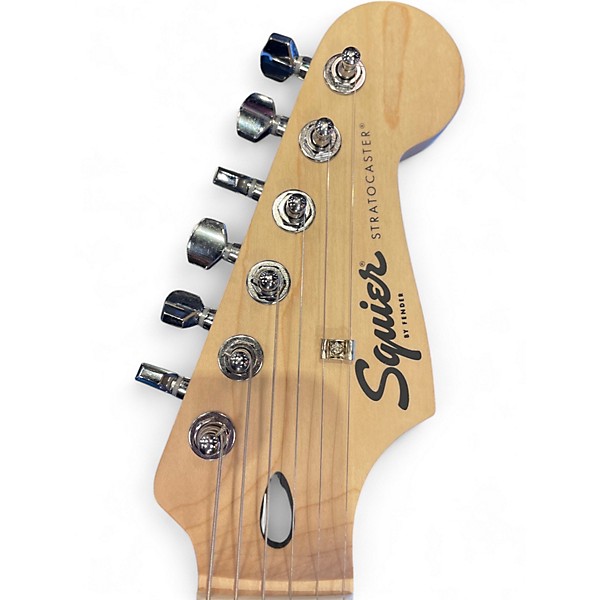 Used Squier Sonic Stratocaster 3 Tone Sunburst Solid Body Electric Guitar
