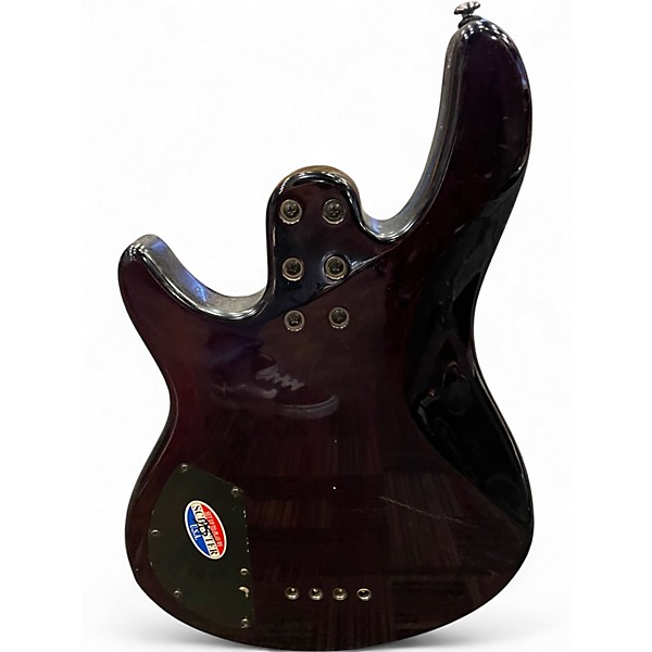 Used Schecter Guitar Research Raiden Special 4 String Trans Crimson Red Electric Bass Guitar