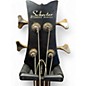 Used Schecter Guitar Research Raiden Special 4 String Trans Crimson Red Electric Bass Guitar