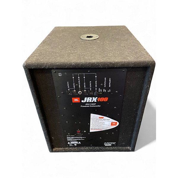 Used JBL JRX118SP 500W Powered Subwoofer
