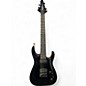 Used Jackson DINKY Black and Gold Solid Body Electric Guitar thumbnail