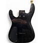 Used Jackson DINKY Black and Gold Solid Body Electric Guitar