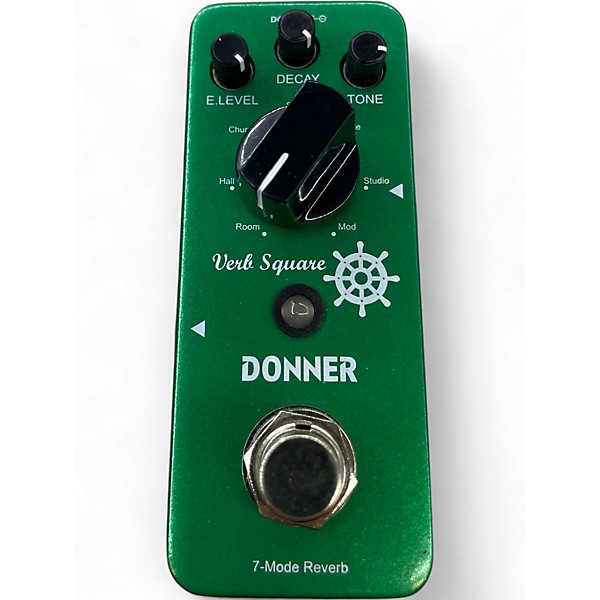 Used Donner verb square Effect Pedal