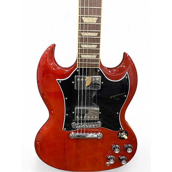 Used Gibson SG Cherry Solid Body Electric Guitar