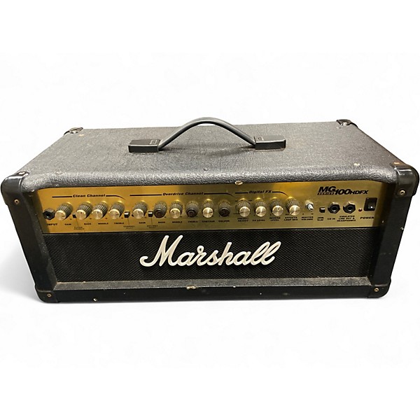 Used Marshall MG 100 HDFX Solid State Guitar Amp Head