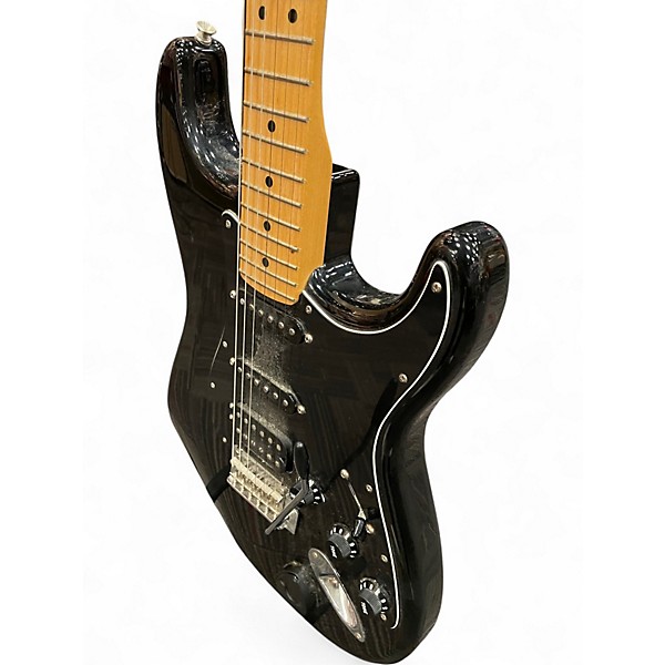Used 2020 Fender Player Stratocaster HSS Black Solid Body Electric Guitar