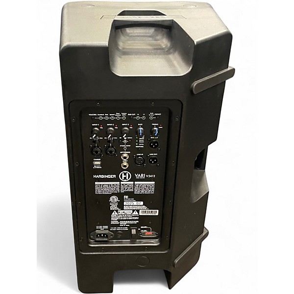 Used Harbinger VARI V3412 Powered Speaker