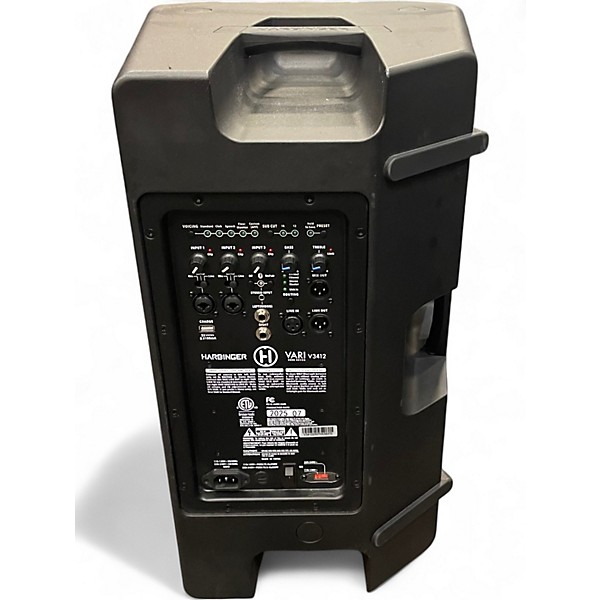 Used Harbinger VARI V3412 Powered Speaker