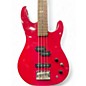 Used Aria SLB-2 Red Electric Bass Guitar