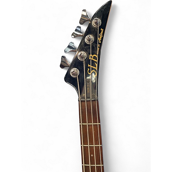 Used Aria SLB-2 Red Electric Bass Guitar