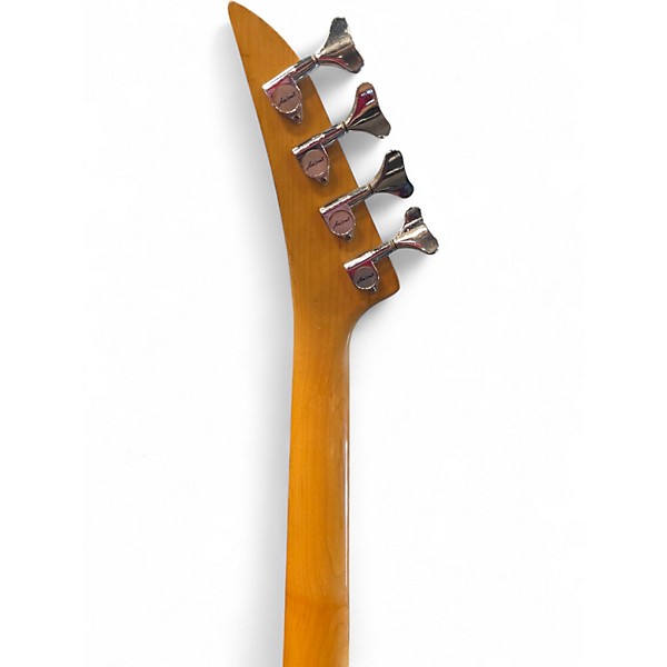 Used Aria SLB-2 Red Electric Bass Guitar