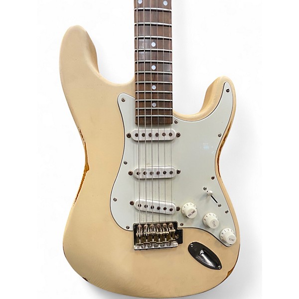 Used Earl Slick slick Cream Solid Body Electric Guitar