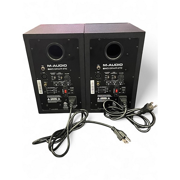 Used M-Audio BX5 Pair Powered Monitor