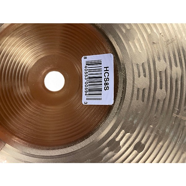 Used MEINL 8in HCS Splash Cymbal