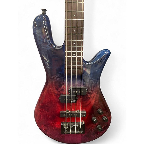 Used Spector NS Ethos 4 Purple Intersteller Electric Bass Guitar