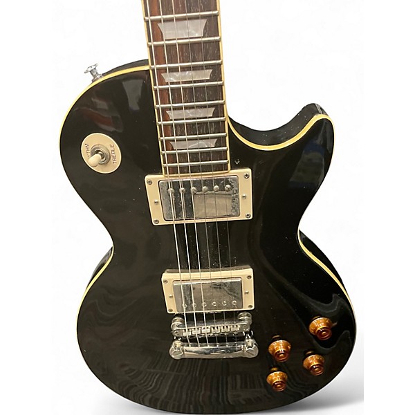 Used Epiphone Les Paul Standard Black Solid Body Electric Guitar