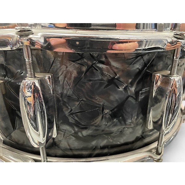 Vintage 1960s Pearl 14in PRESIDENTIAL SNARE BLACK DIAMOND Drum