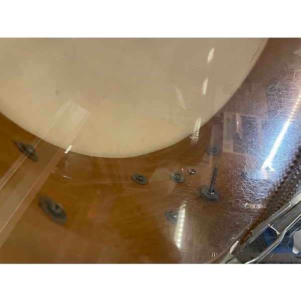 Vintage 1960s Pearl 14in PRESIDENTIAL SNARE BLACK DIAMOND Drum