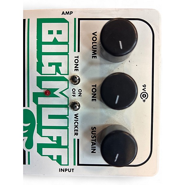 Used Electro-Harmonix XO Big Muff with Tone Wicker Distortion Effect Pedal
