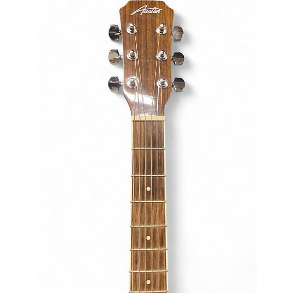 Used Austin AA25-D Natural Acoustic Guitar