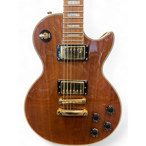 Used Epiphone Les Paul Custom Pro NATURAL Solid Body Electric Guitar