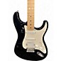 Used Fender Standard Stratocaster HSS Black Solid Body Electric Guitar