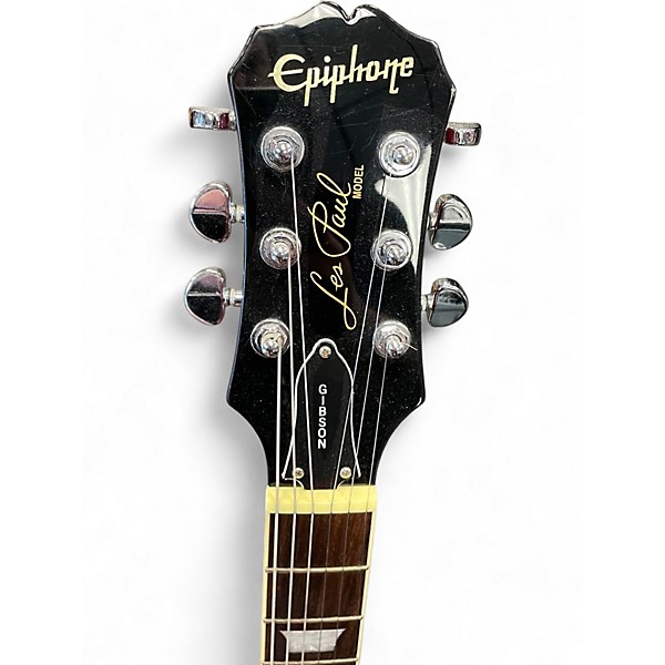 Used Epiphone Les Paul Standard Crimson Red Solid Body Electric Guitar