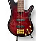 Used Yamaha BB604 Red Burst Electric Bass Guitar
