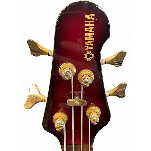 Used Yamaha BB604 Red Burst Electric Bass Guitar