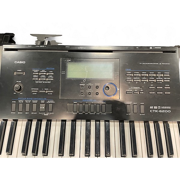Used Casio CTK6200 61-Note Portable Keyboard