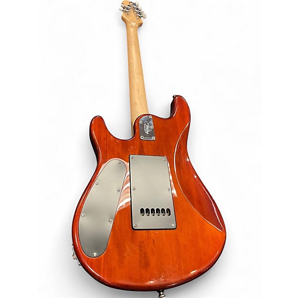 Used Sterling by Music Man JP100D-MKOA Koa Solid Body Electric Guitar