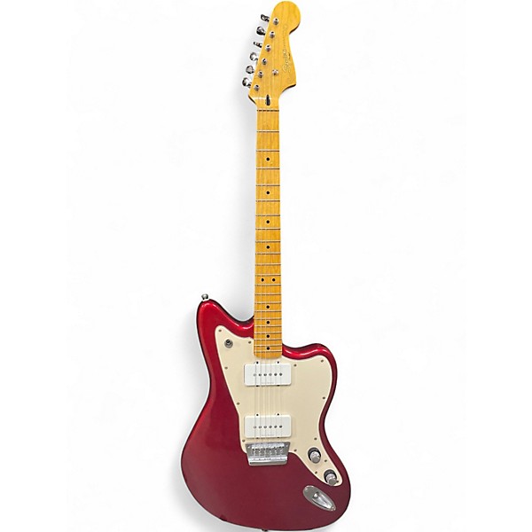 Used Squier Vintage Modified Jazzmaster Candy Apple Red Solid Body Electric Guitar