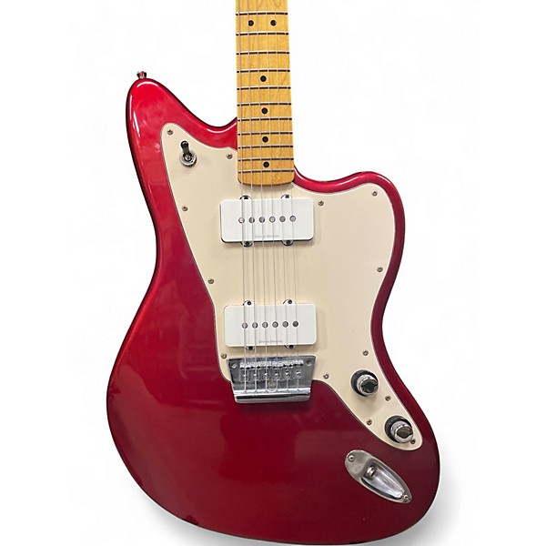 Used Squier Vintage Modified Jazzmaster Candy Apple Red Solid Body Electric Guitar