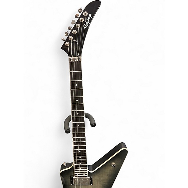 Used Epiphone Brendon Small Thunderhorse Explorer Silverburst Solid Body Electric Guitar