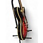 Used Glenburton Les Paul Red and Black Burst Hollow Body Electric Guitar