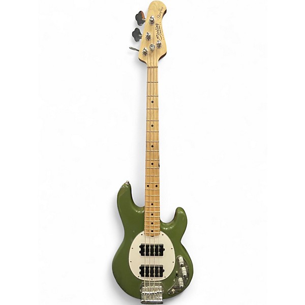 Used Sterling by Music Man Ray4 Royal Olive Electric Bass Guitar