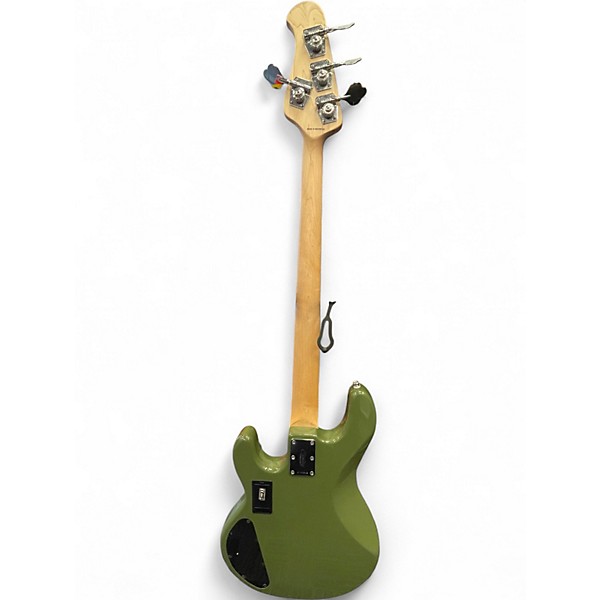 Used Sterling by Music Man Ray4 Royal Olive Electric Bass Guitar