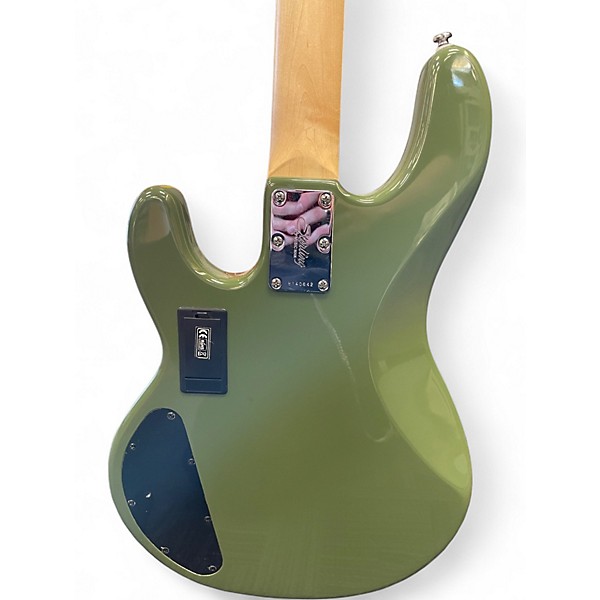 Used Sterling by Music Man Ray4 Royal Olive Electric Bass Guitar