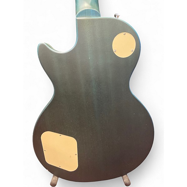 Used Epiphone Les Paul Traditional Pro IV Blue Solid Body Electric Guitar