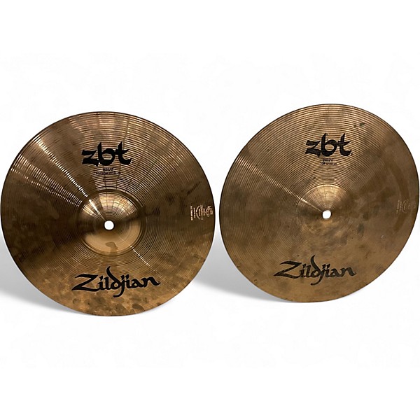 Used Zildjian 13in ZBT Hi Hat Pair Cymbal